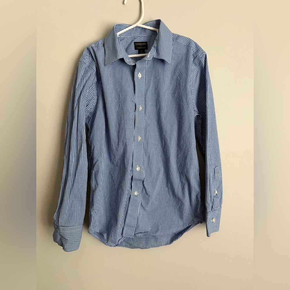 JCrew Crewcuts Thompson boys dress shirt size 10